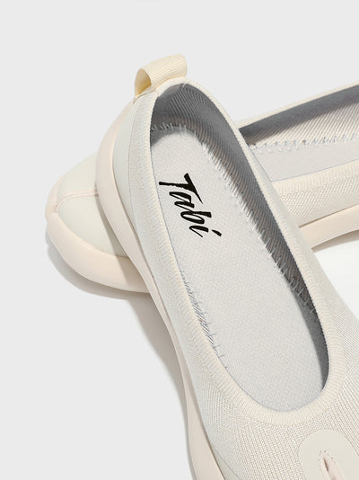 Tabi Ballerina Off White