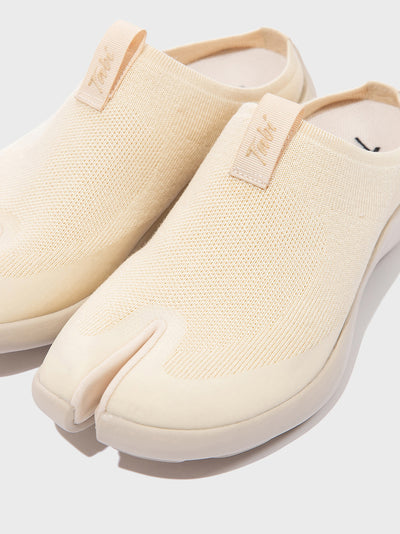 Tabi Mules Off White