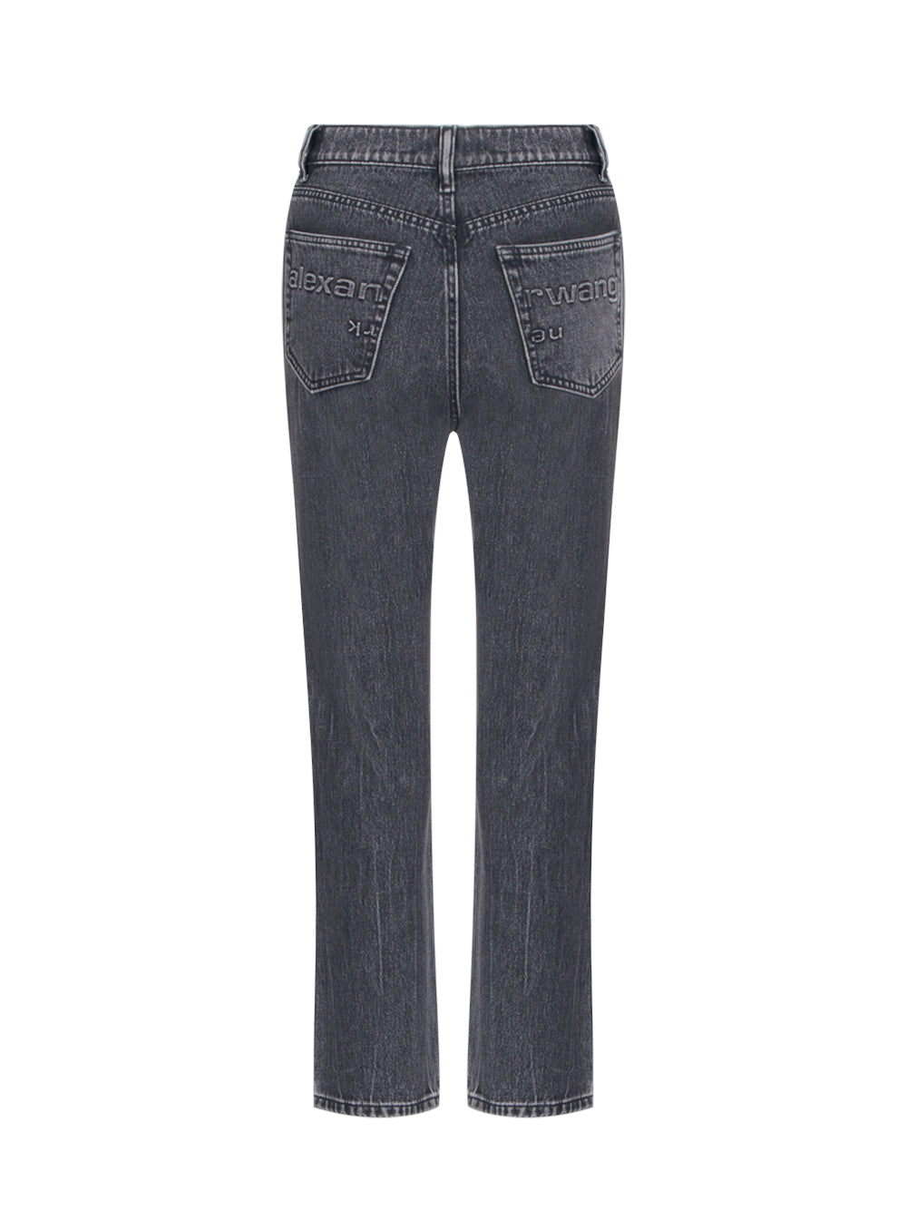 OG High Rise Stovepipe Jeans (Grey Aged)