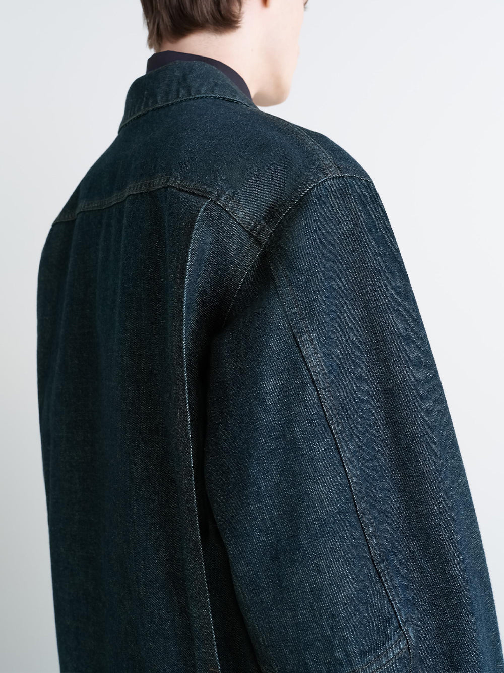 Boxy Jacket Denim Indigo