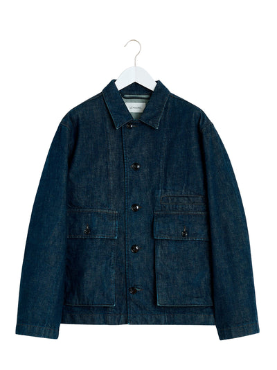 Boxy Jacket Denim Indigo