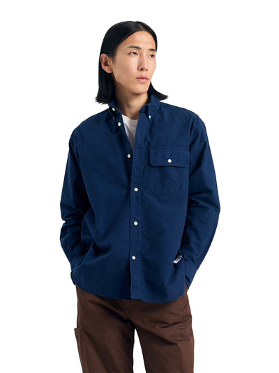 Ole Oversized Gmd Oxford Shirt (Blue)