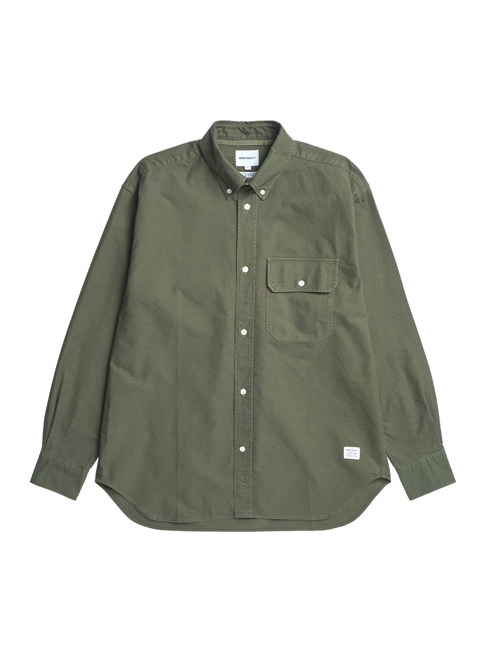 Ole Oversized Gmd Oxford Shirt (Olive Night)