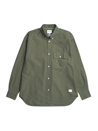 Ole Oversized Gmd Oxford Shirt (Olive Night)