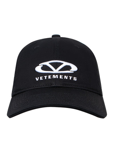 Oval Logo Cap (Black)