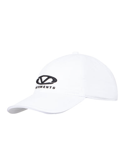 Oval Logo Cap (White)