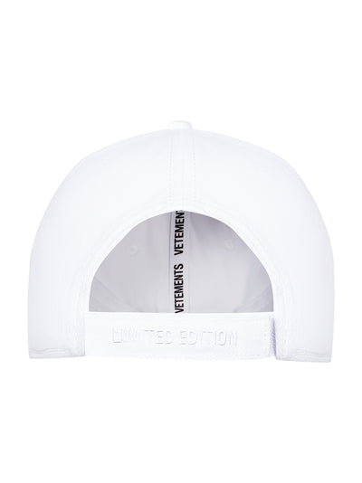 Oval Logo Cap (White)