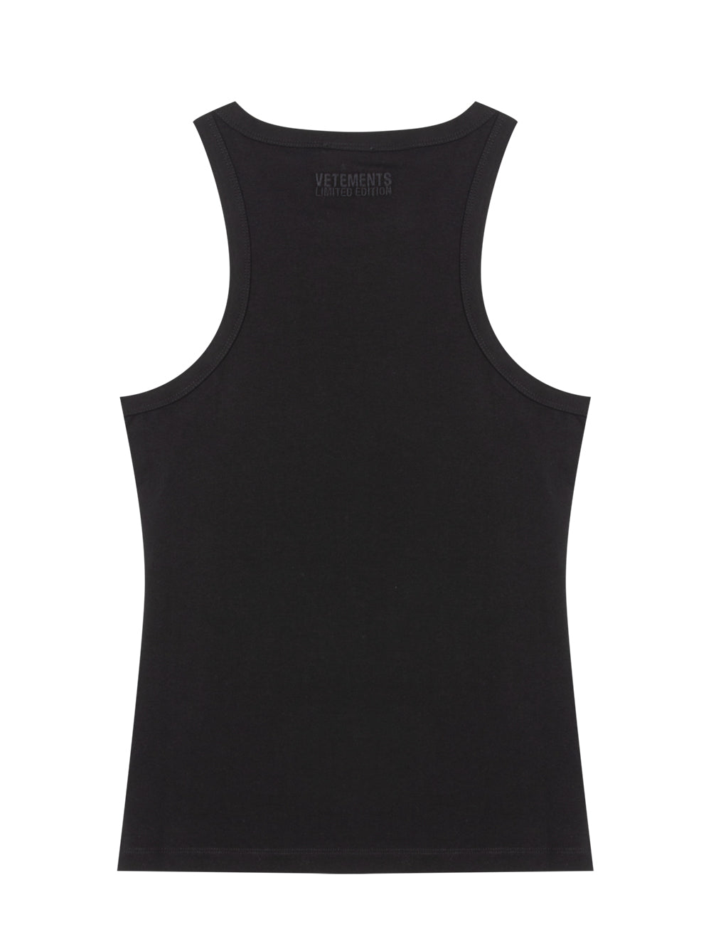 Oval Logo Tank Top (Black)