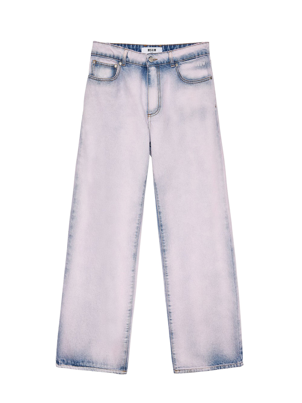 Overdyed Denim Trousers (Candyfloss)