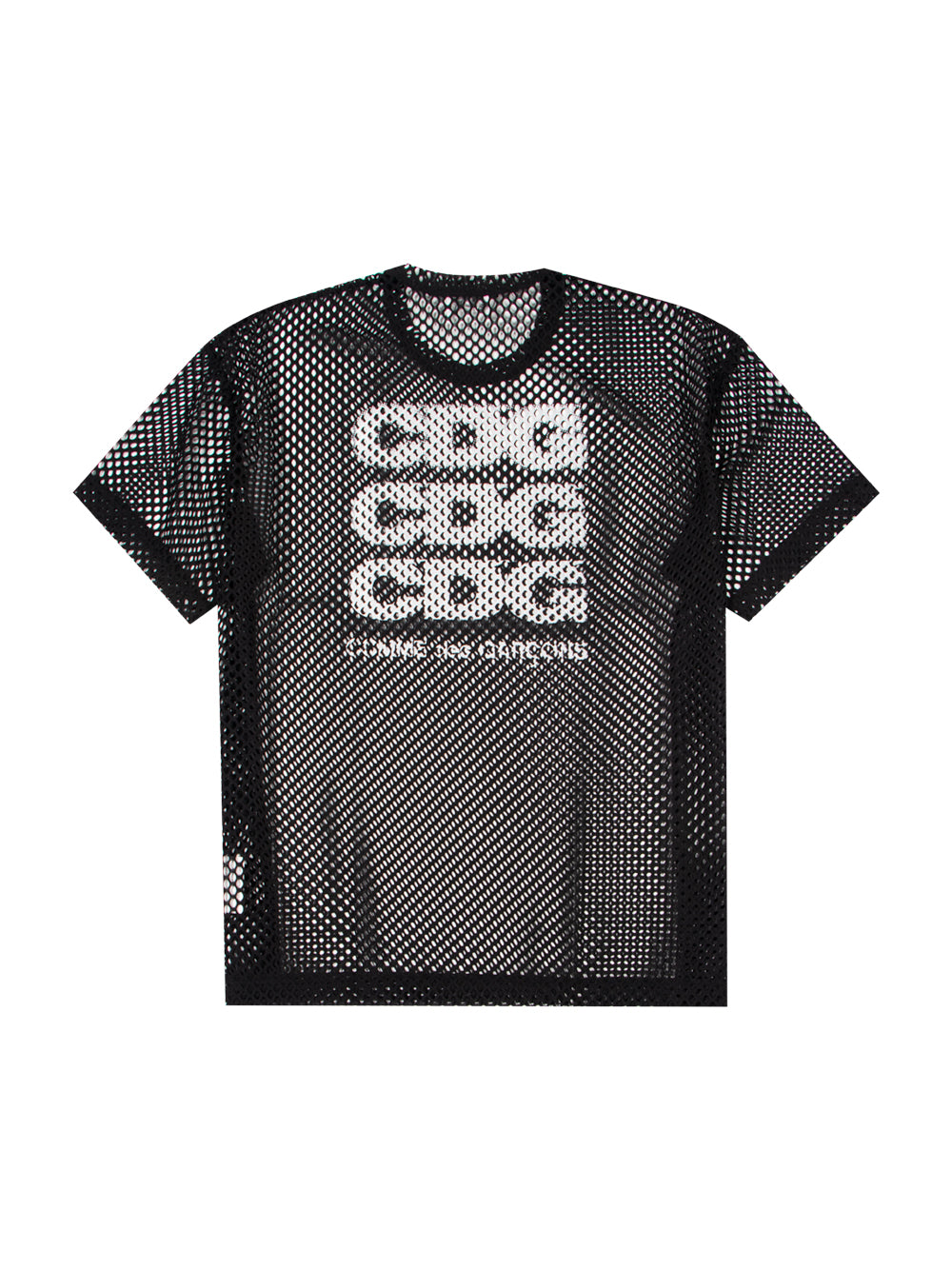 Oversize Mesh T-Shirt (Black)