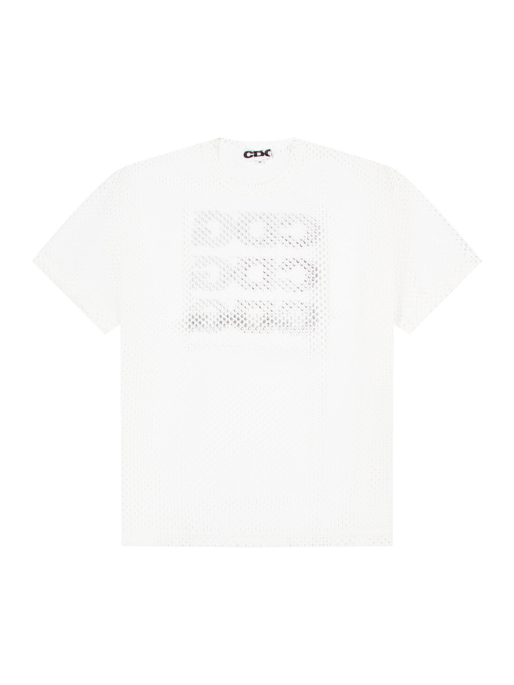 Oversize Mesh T-Shirt (White)