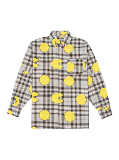 Oversize Printed Shirt 03 (Brow Brown Check)