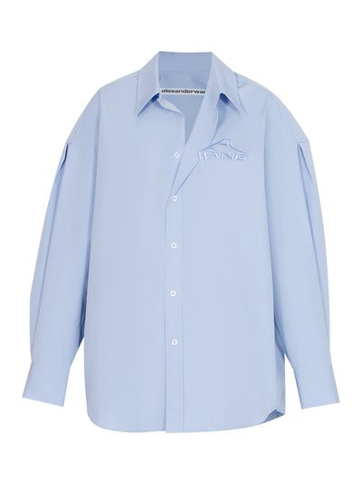 Oversized Shirt (Oxford Blue)