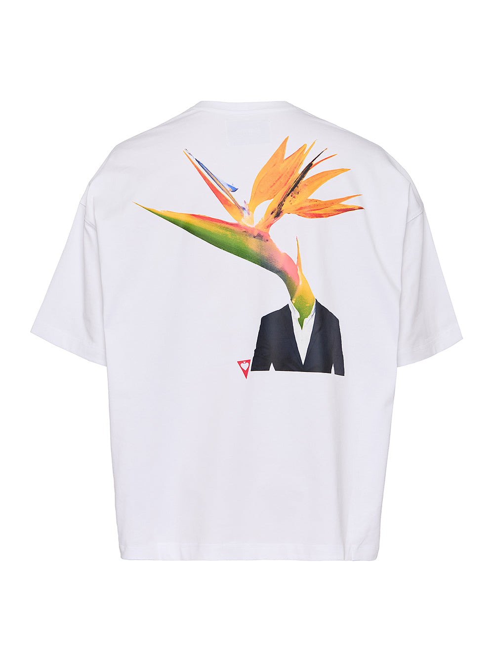 Oversized Tee In Combed Cotton (White)