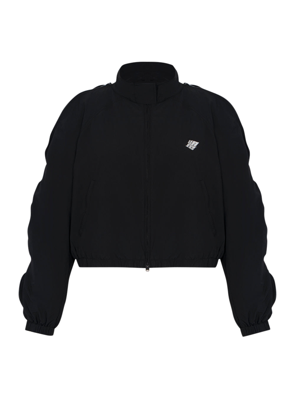 Oversized Track Jacket (Black)