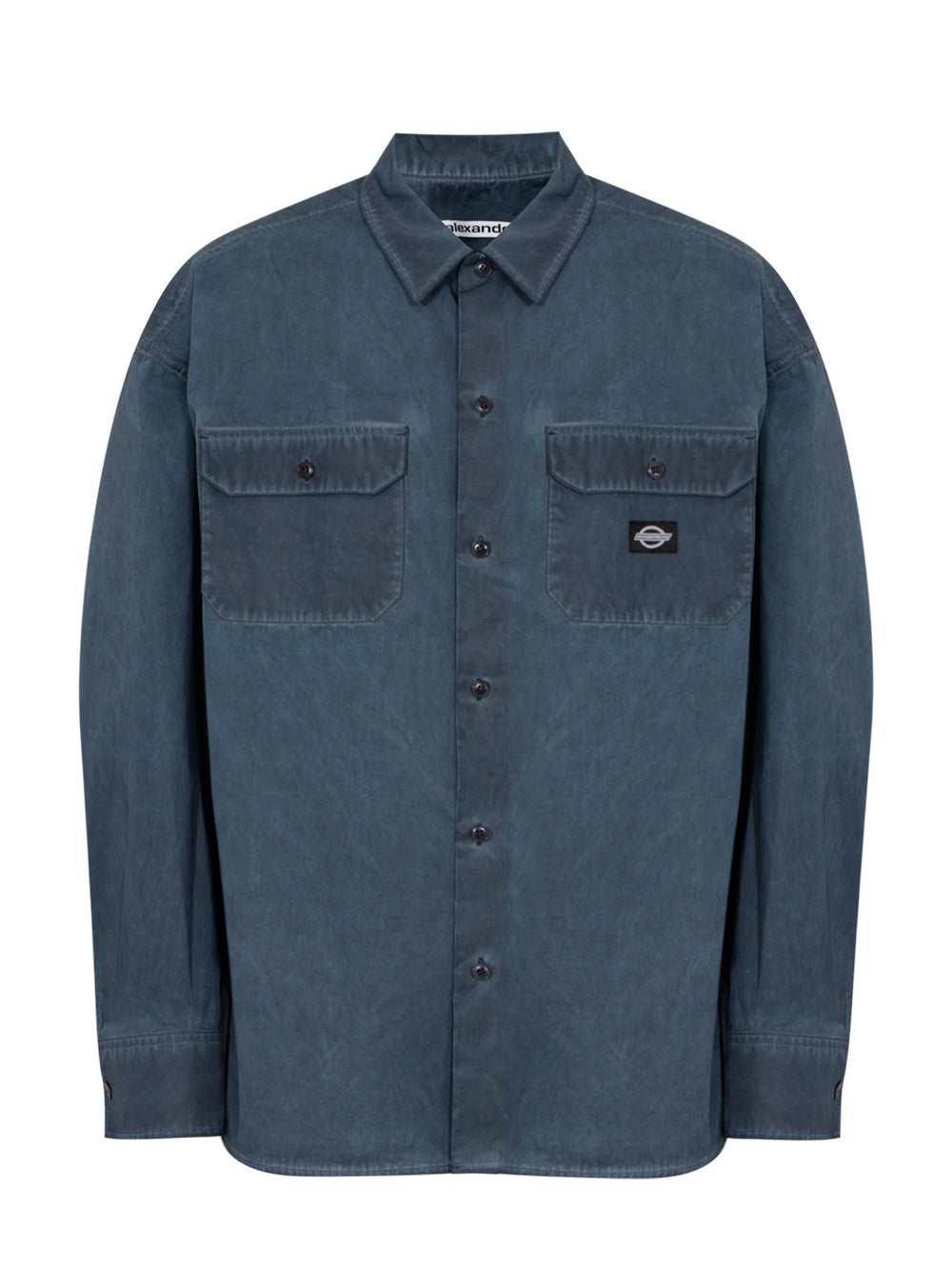 Oversized Workwear Shirt (Washed Graphite)