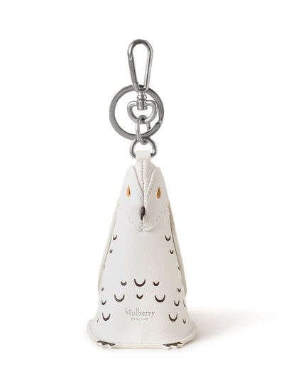 Owl Case Keyring (White)