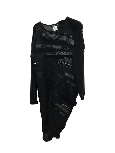 Polyester Georgette X Multi Fabrics Mix Black X
Black