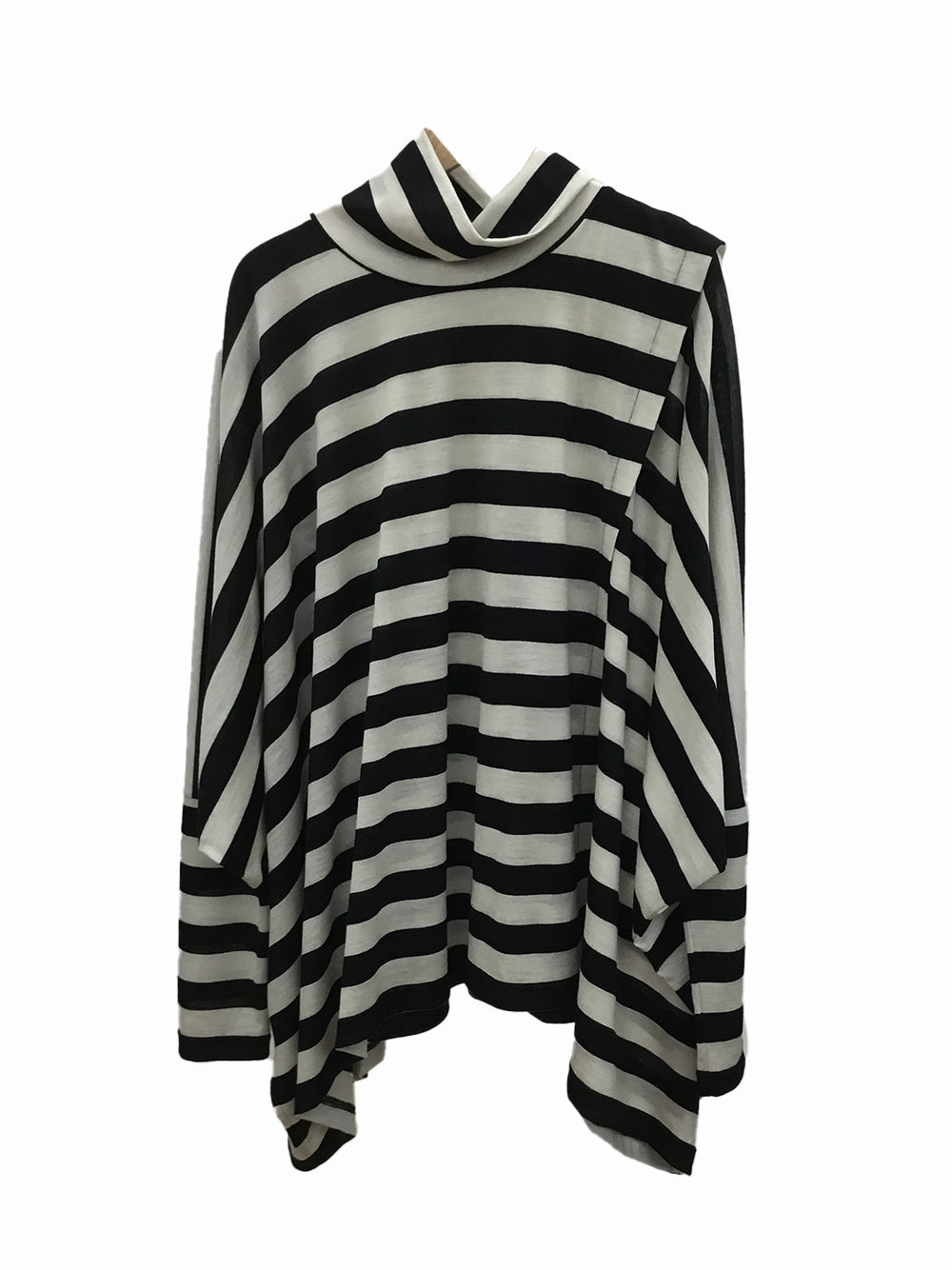 Wool Jersey Stripe Black/
Natural