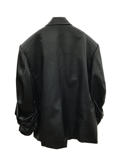 Faux Leather Black