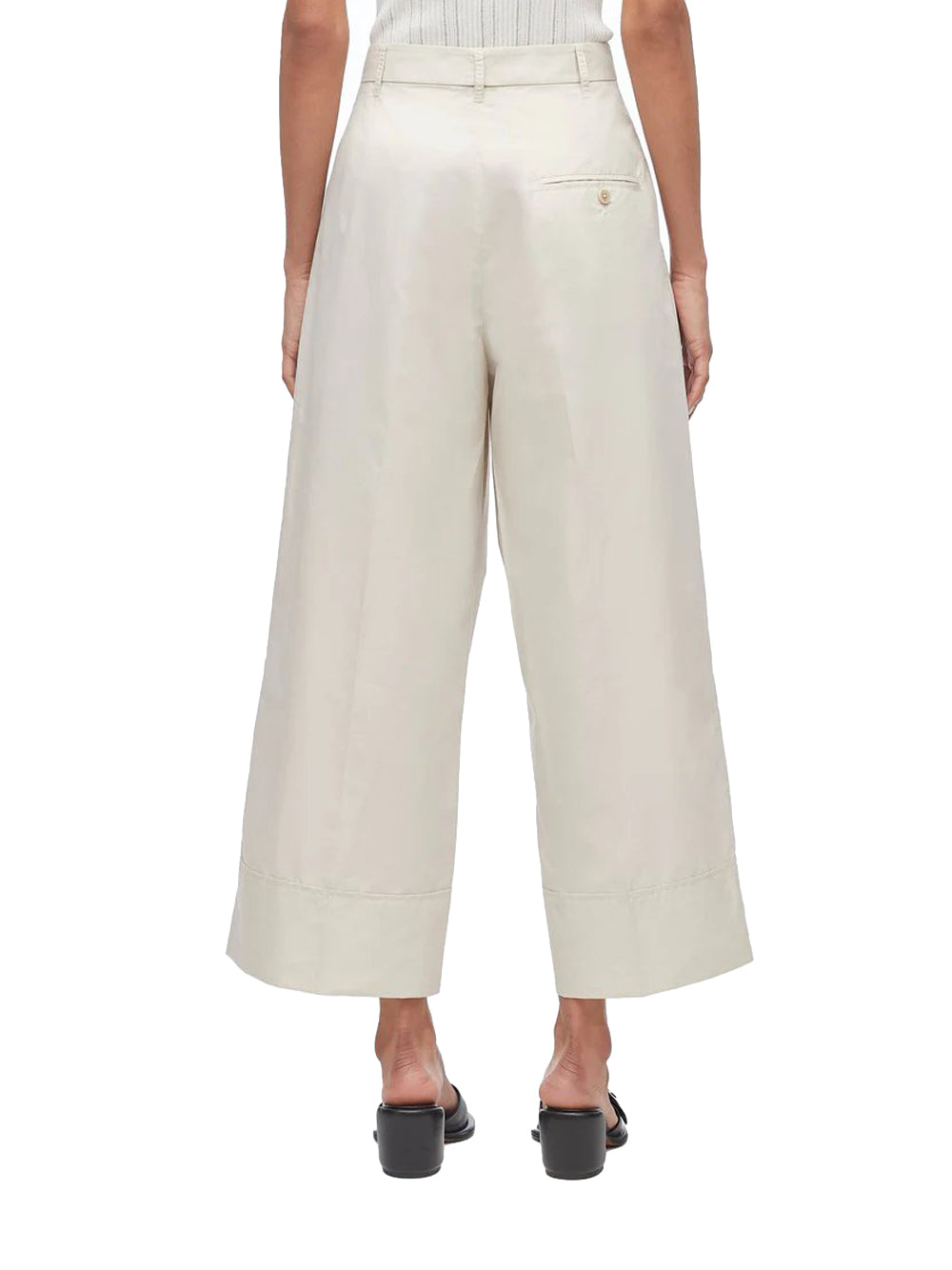 Tailored Cropped Pant Stone