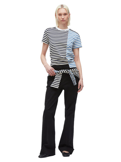 Stripe Patchwork T-Shirt (Midnight Multi)