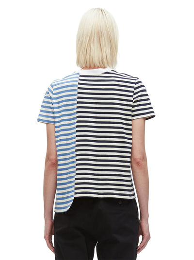Stripe Patchwork T-Shirt (Midnight Multi)