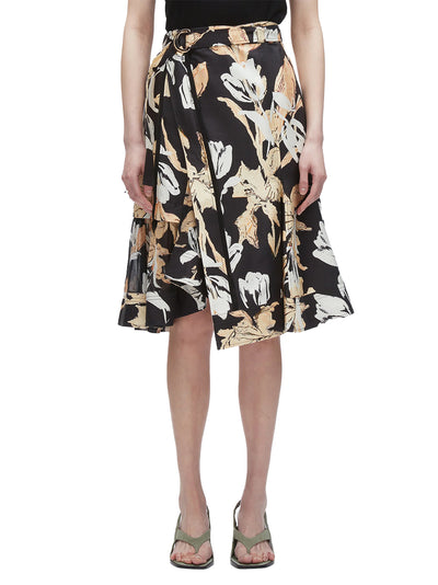 Joyful Tulip Cargo Skirt (Midnight Multi)