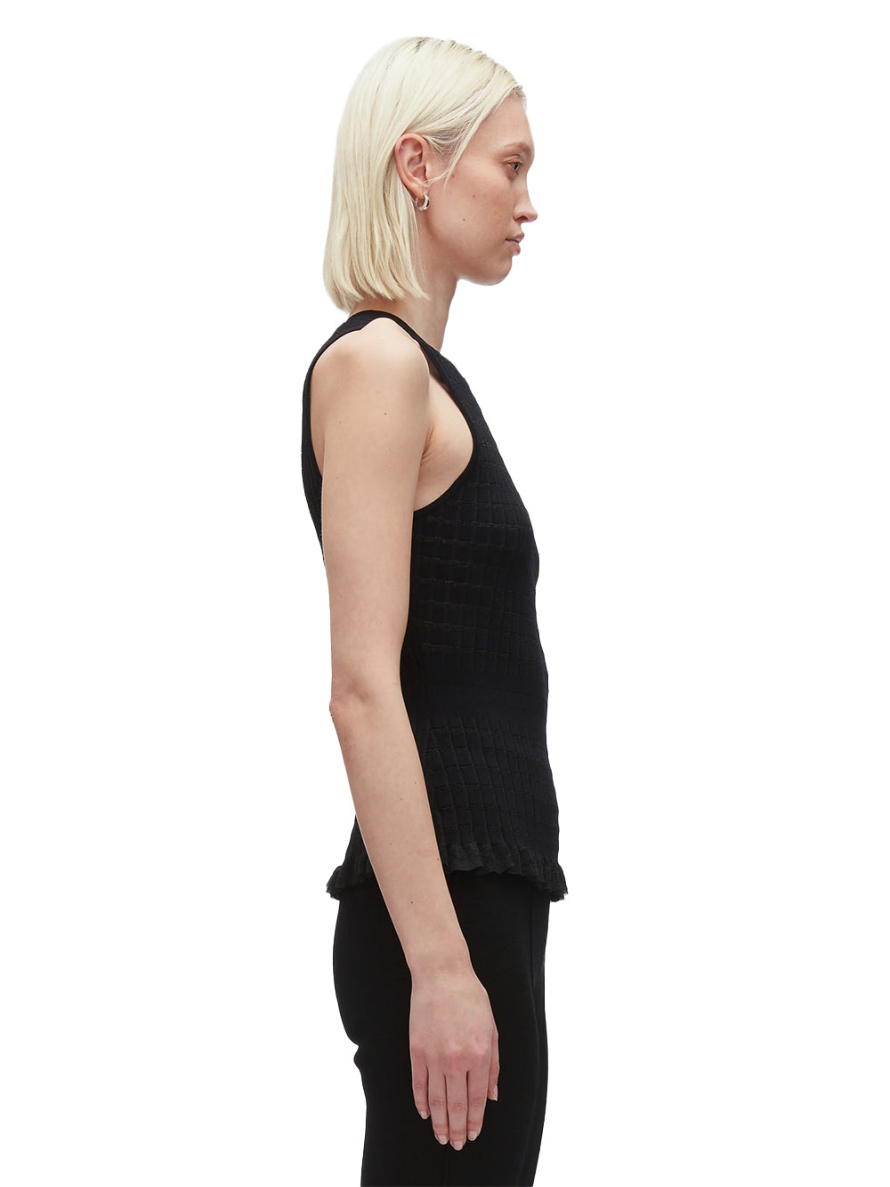 Mockneck Tank (Black)
