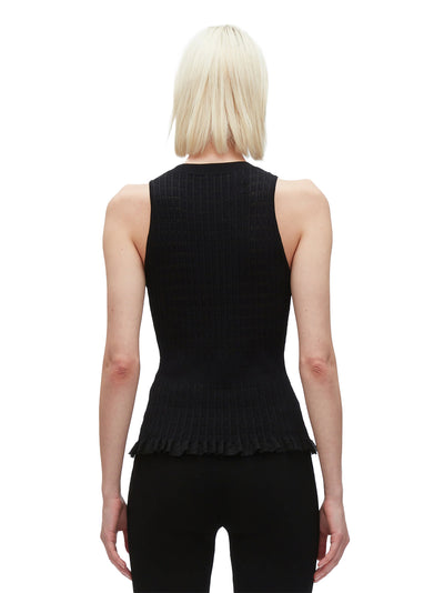 Mockneck Tank (Black)