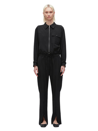 Fluid Tailoring Cargo Pant (Black)