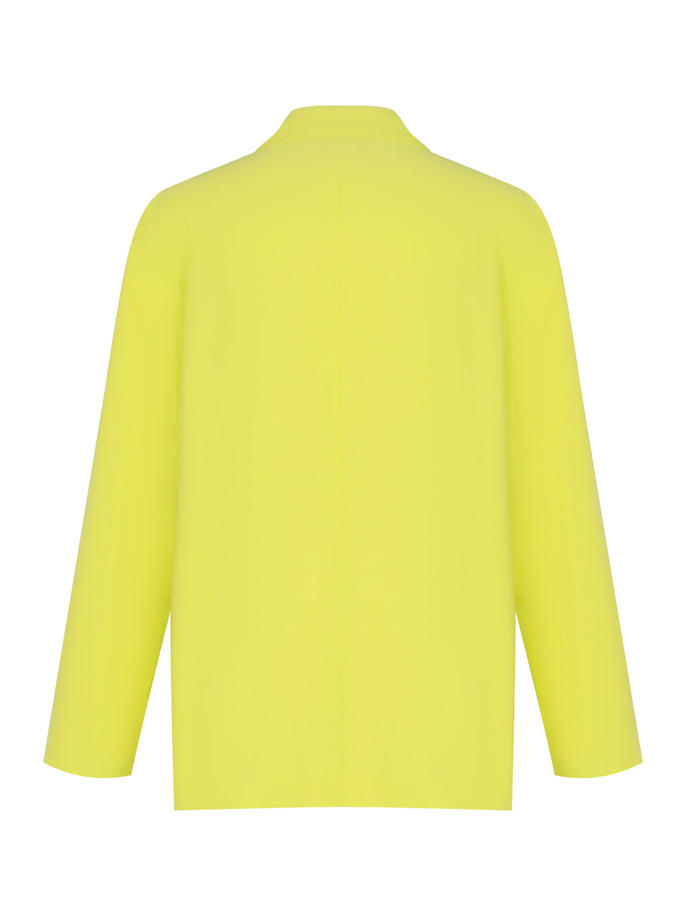 Long Sleeve One-Button Frosted Twill Jacket (Limonata)