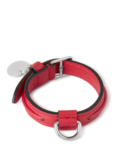 XS Leather Dog Collar (Lancaster Red)