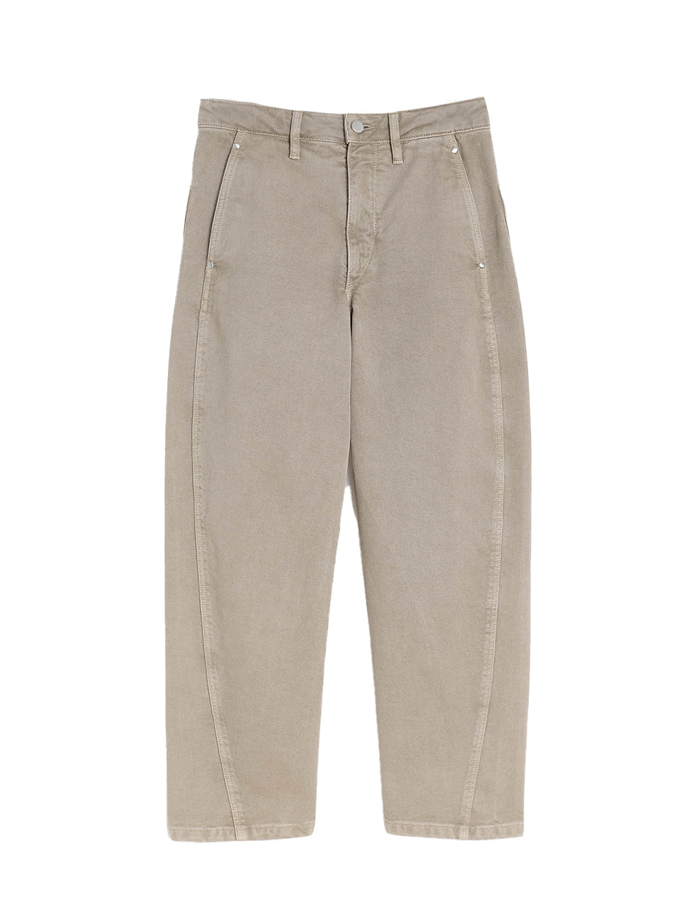 Twisted Pants Natural Beige