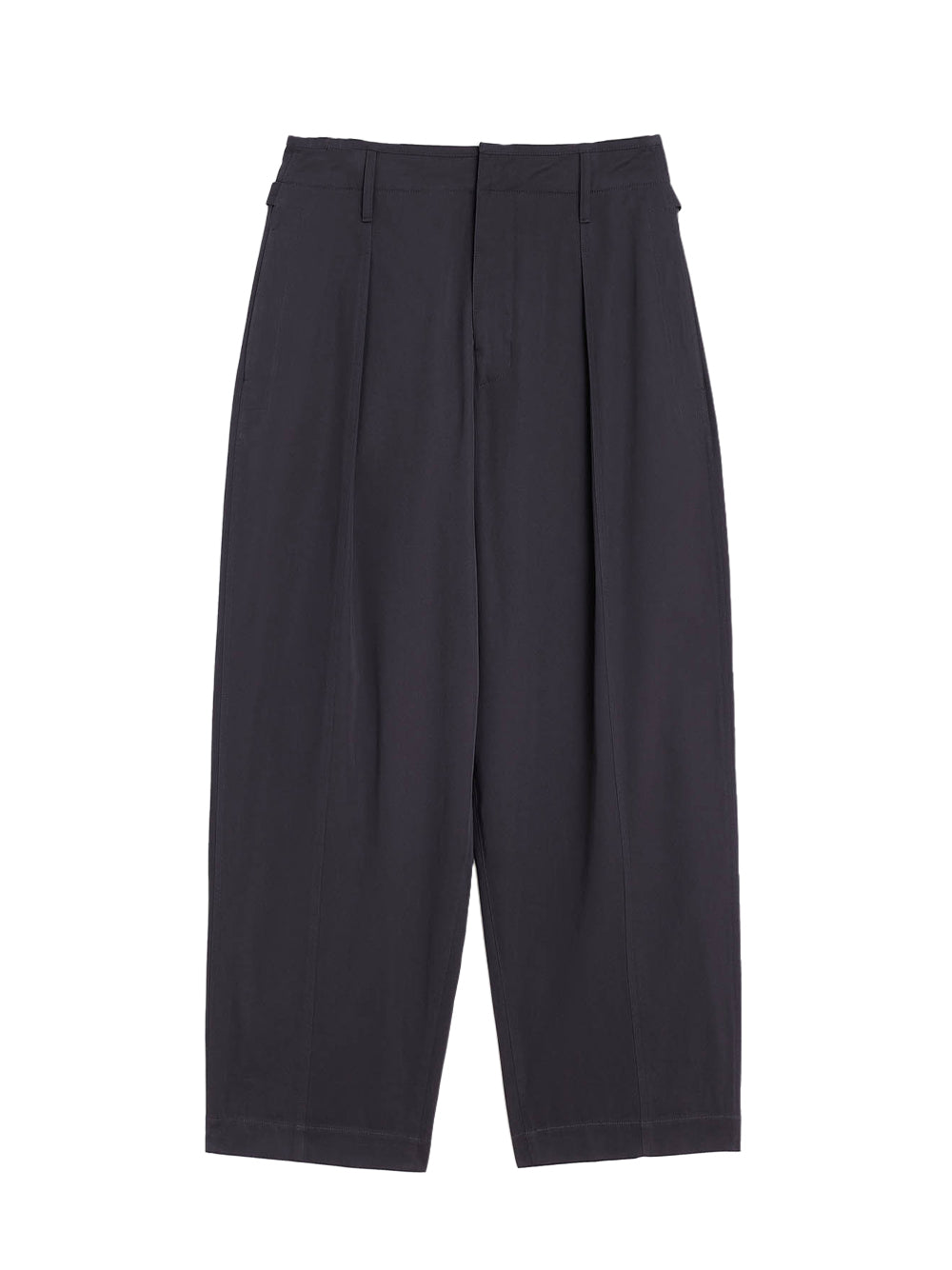Maxi Pleated Pants Charcoal