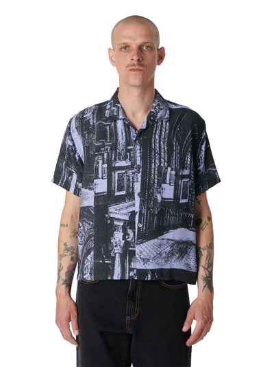 Cathedral Short Sleeve Shirt - Blue / Multi