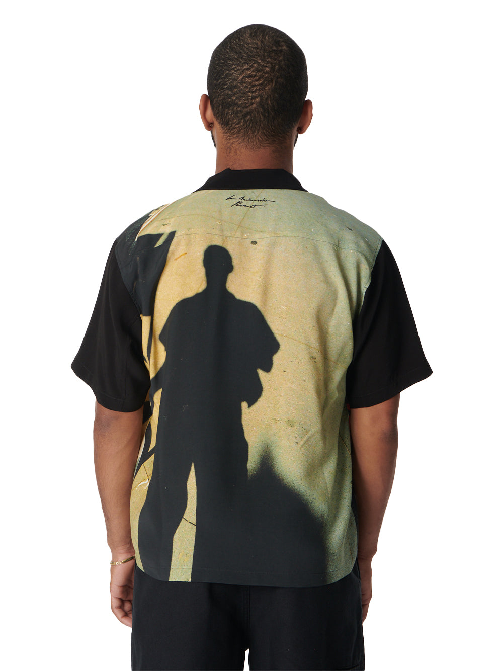La Melancolia Shadow Short Sleeve Shirt - Black/Print