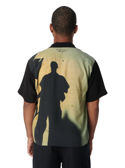 La Melancolia Shadow Short Sleeve Shirt - Black/Print