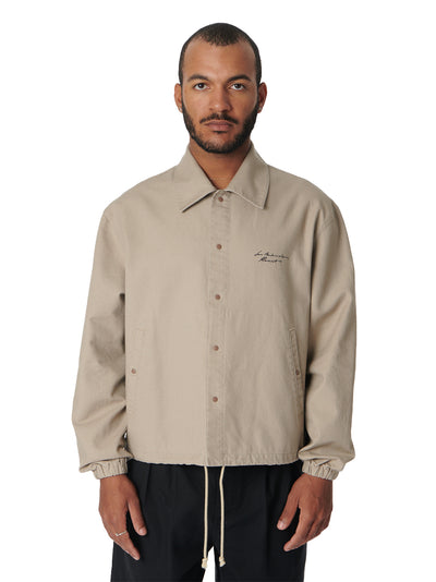 La Melancolia Coach Jacket - Beige