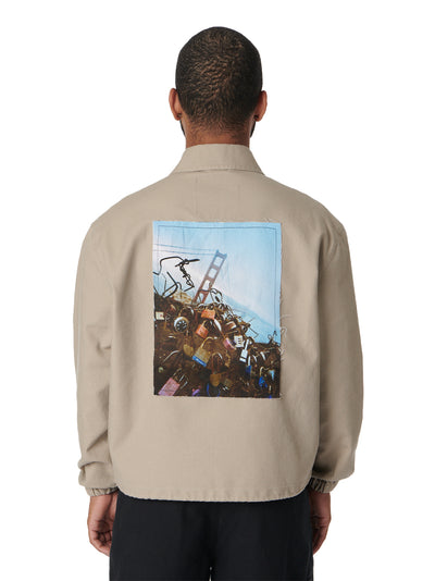 La Melancolia Coach Jacket - Beige