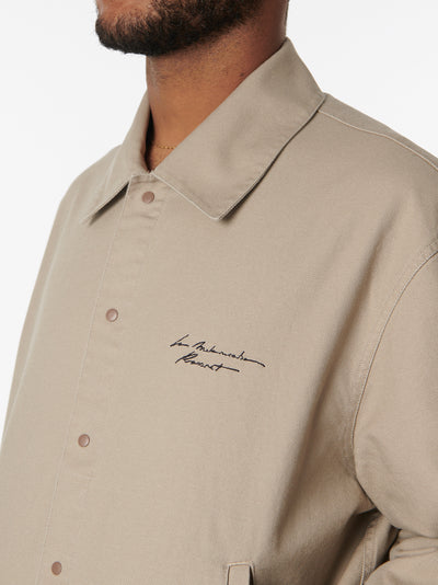 La Melancolia Coach Jacket - Beige