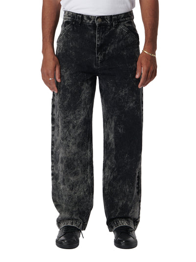 Denim Carpenter Pant - Grey