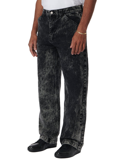 Denim Carpenter Pant - Grey