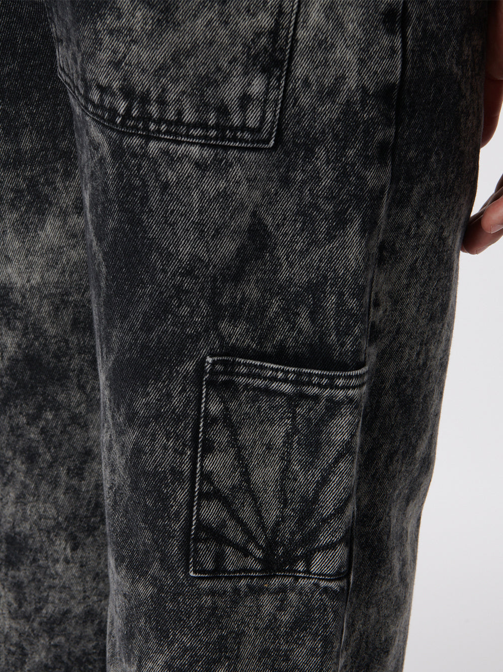 Denim Carpenter Pant - Grey