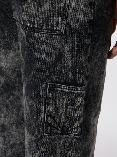 Denim Carpenter Pant - Grey