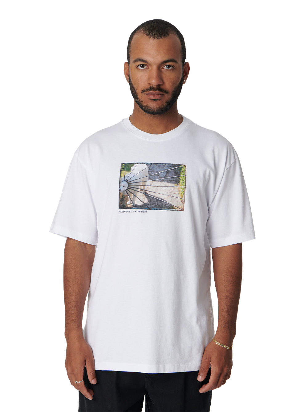 Dog Logo Tee - White
