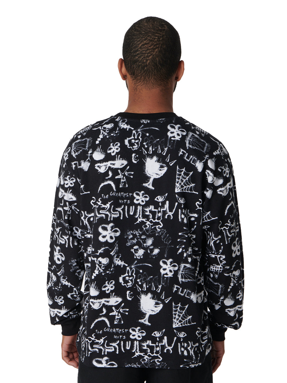 Perception Long Sleeve Tee - Black / Multi