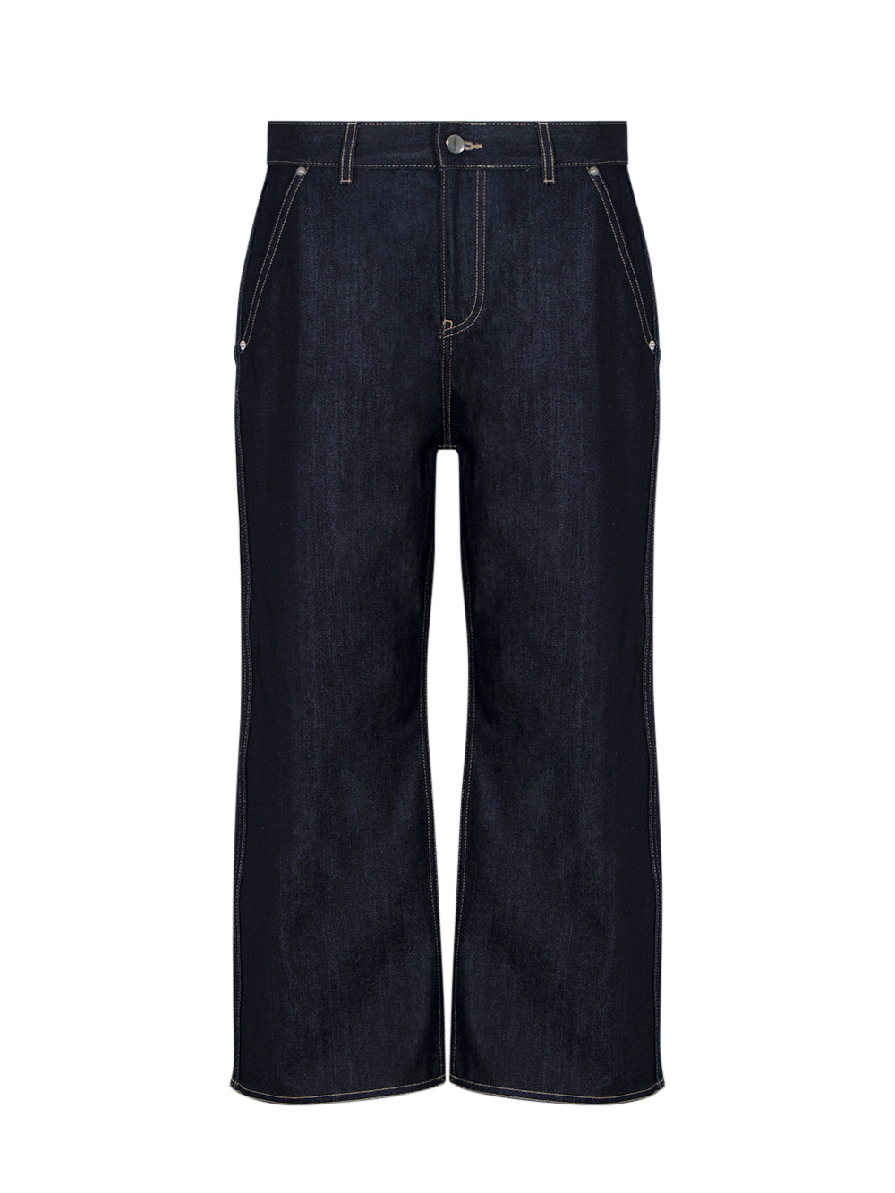 Denim Pants Raw Blue
