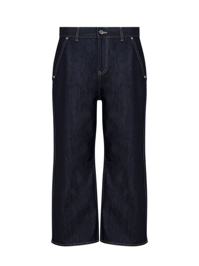Denim Pants Raw Blue