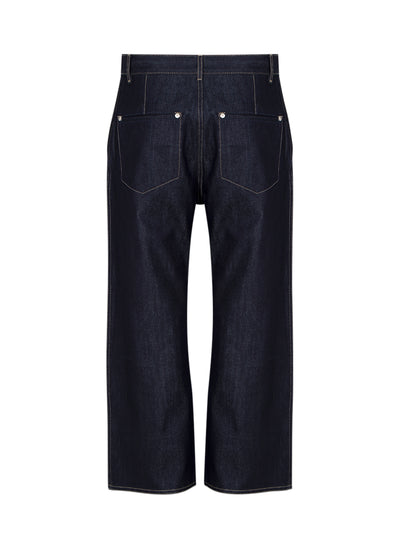 Denim Pants Raw Blue